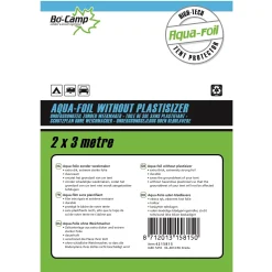 Grondzeil Bo-Camp Aqua-Folie Zwart (2 X 3 M)