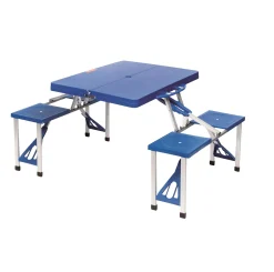 Camp Gear Picknicktafel Camp-Gear Basic Inklapbaar Blauw