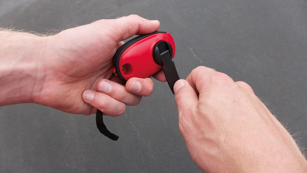 Zaklamp Rubytec Kao XL Swing Solar Red - Afbeelding 2