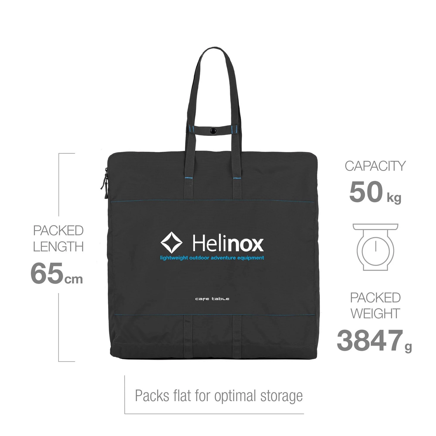 Campingtafel Helinox Café Table Black - Afbeelding 2