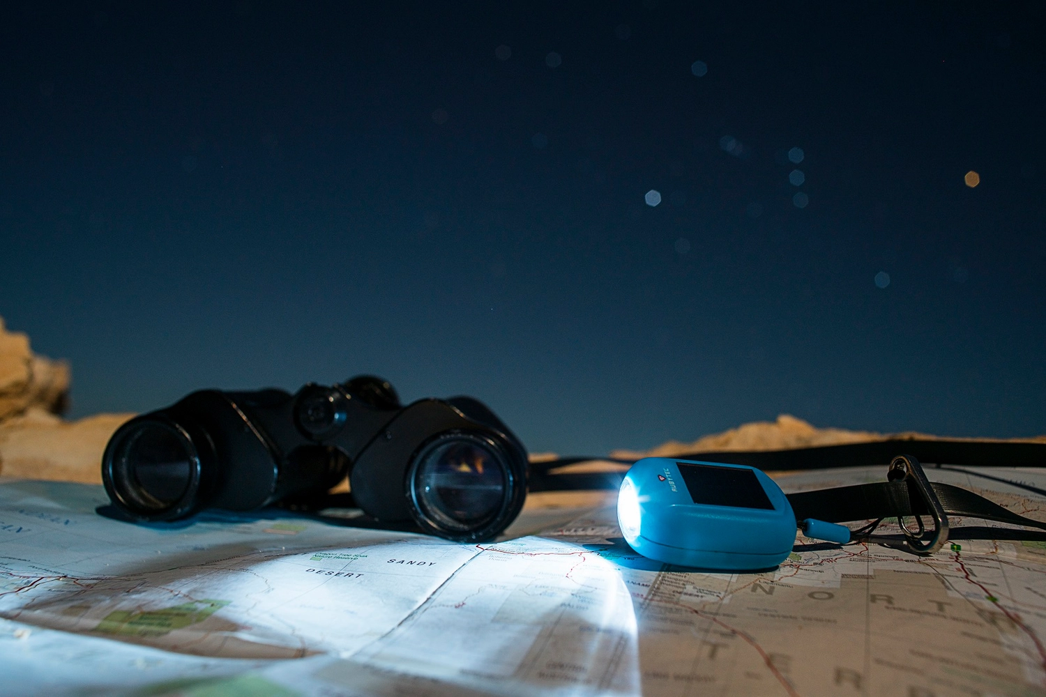 Zaklamp Rubytec Kao Clip Glow In The Dark - Afbeelding 4