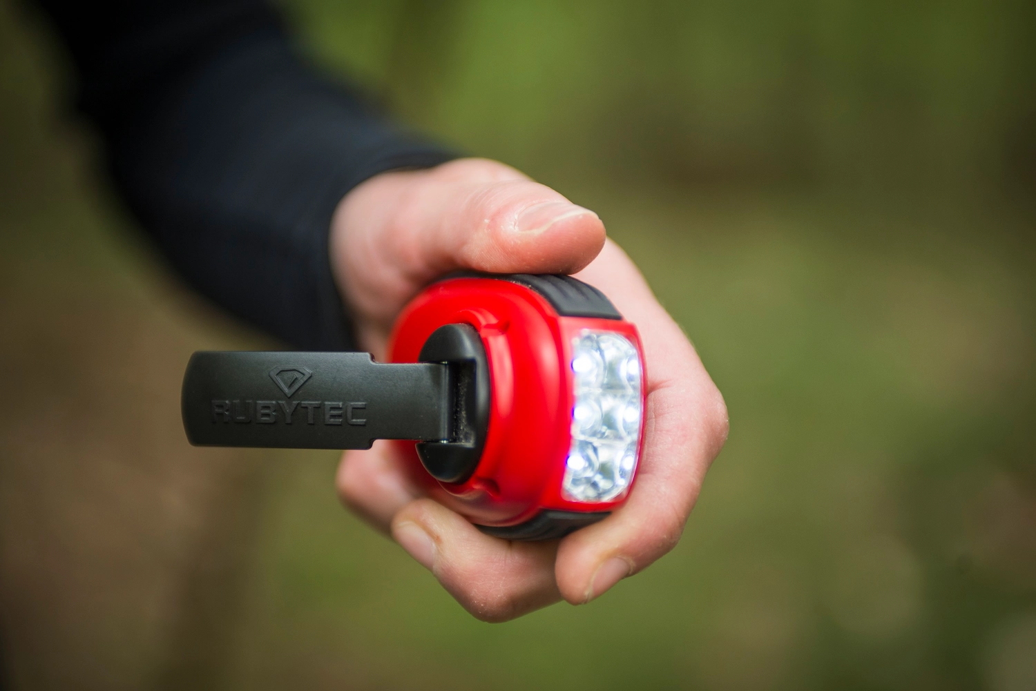 Zaklamp Rubytec Kao XL Swing Solar Red - Afbeelding 5