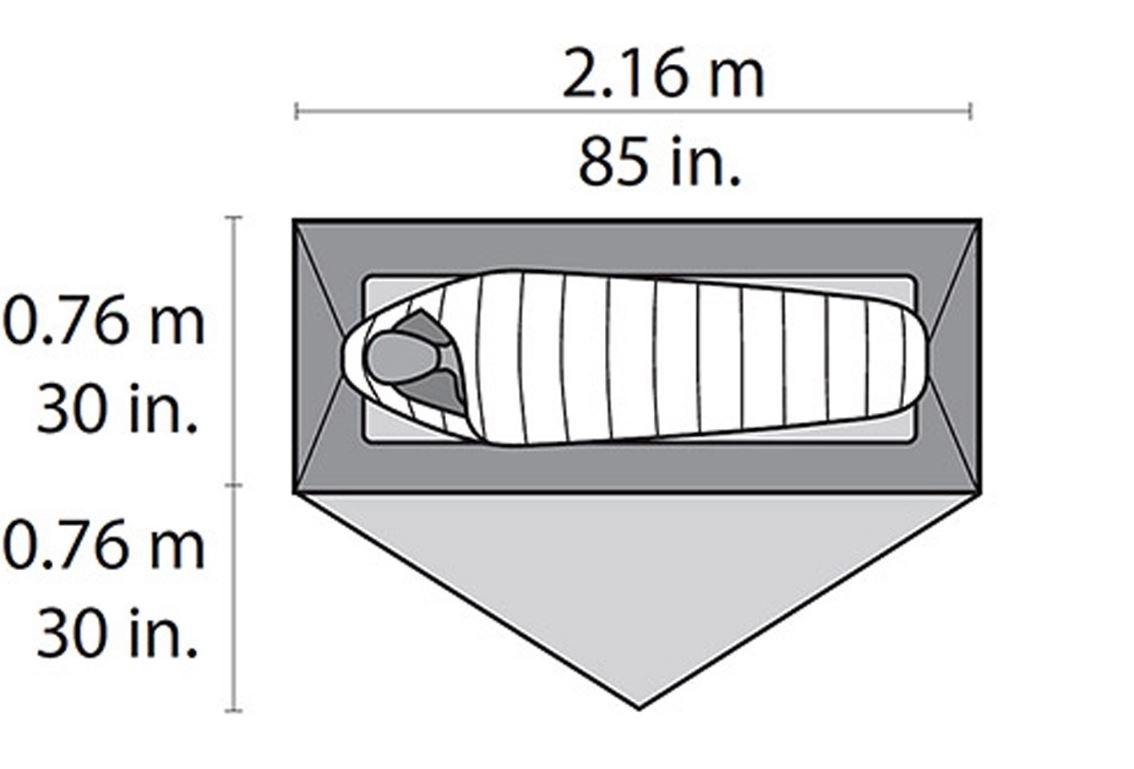 Tent MSR Hubba Hubba NX Green - Afbeelding 5