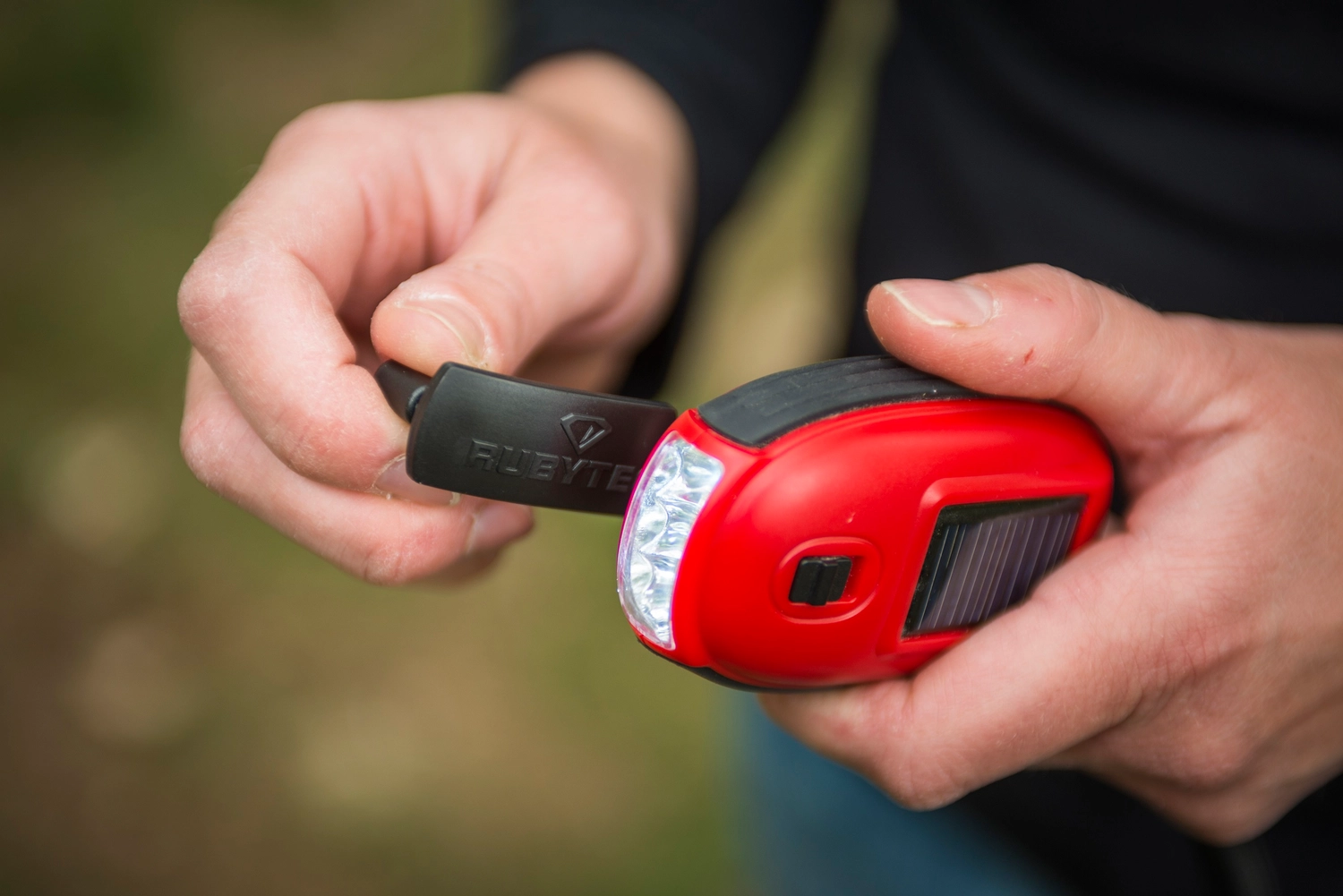 Zaklamp Rubytec Kao XL Swing Solar Red - Afbeelding 6