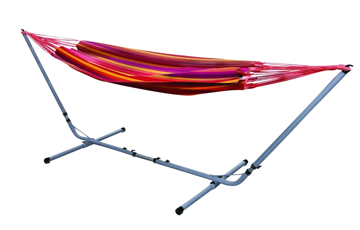 Bo Garden Hangmat Bo-Garden Rumba Rood Oranje Geel - Afbeelding 2