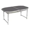 Tafel Bo-Camp Ovaal Koffermodel Grey (150 X 80 Cm)