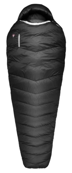 Gruezi Slaapzak Grüezi Biopod Down Hybrid Ice Extreme 200 Wide Dark Asphalt