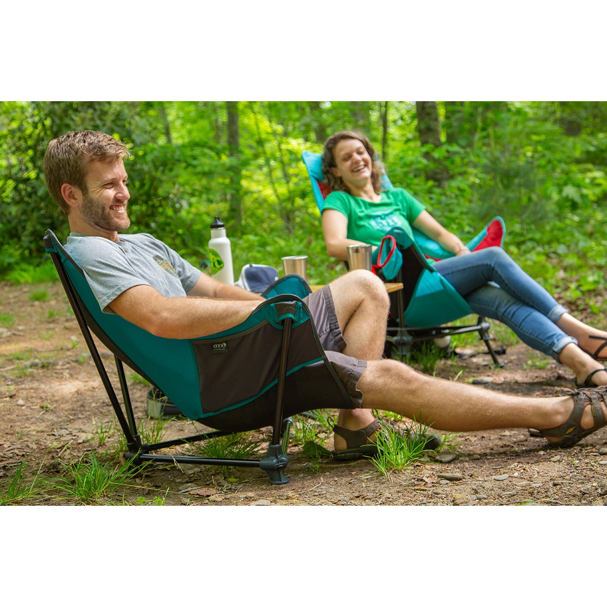 Campingstoel Eno Lounger SL Navy - Afbeelding 3