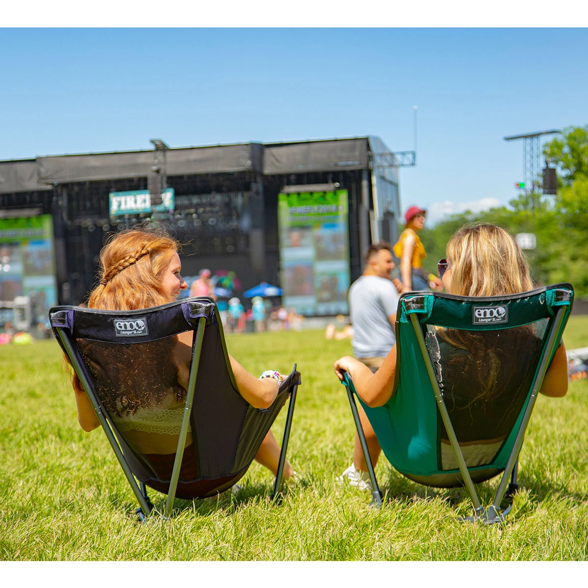 Campingstoel Eno Lounger SL Navy - Afbeelding 4